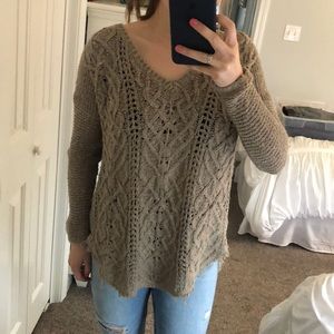 Free People Loose Knit Sweater